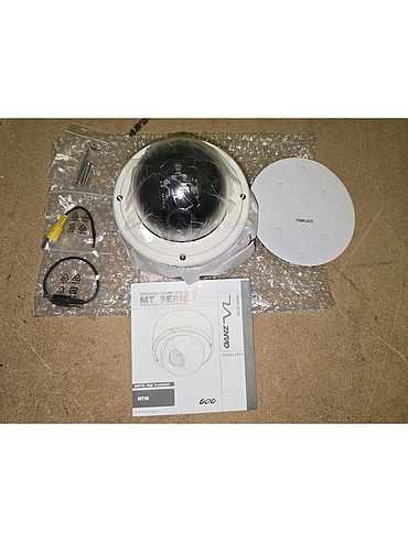Ganz MT39 Outdoor Minidome Camera, 600TVL, 3mm-9mm AutoIris Lens, Day/Night, WDR