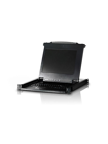 Aten CL1000M 17" Single Rail LCD Console, Rails are included
