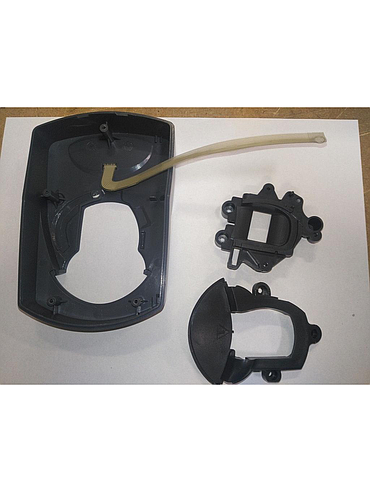 Sensormatic AMD-3050 SuperTag Electronic Power Detacher Table Top Cover Only & Middle 2-piece tag holder slot assembly. 