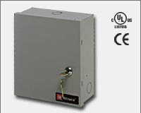Altronix ALTV248UL Eight (8) fuse protected outputs. 24VAC @ 3.5 amp (85VA) or 28VAC @ 3 amp (85VA,) 115VAC input. Grey enclosure. UL Listed (UL2044) CUL Listed and CE Approved